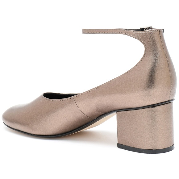 Sigerson Morrison Kairos Metallic Mary Jane Pumps - Picture 4 of 7